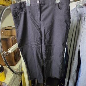 Tribal Black Chinos